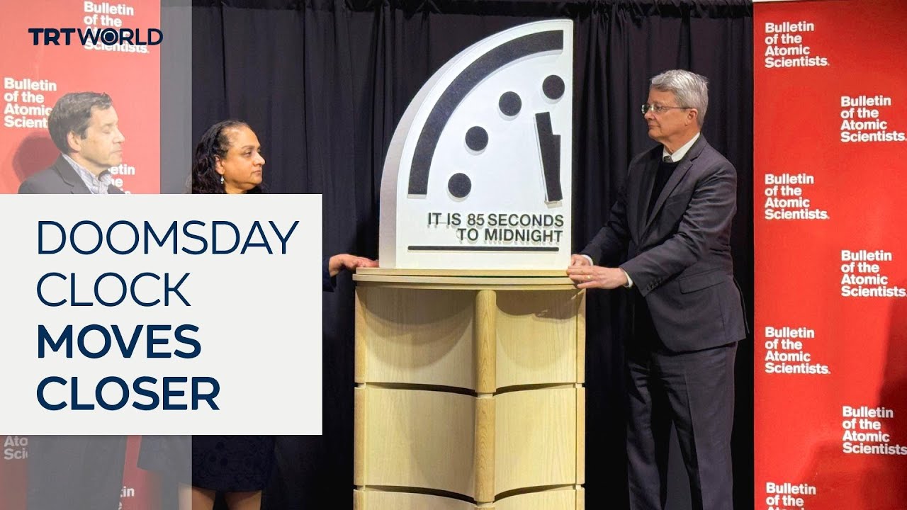 Doomsday Clock Nears Midnight at 85 Seconds ⏰