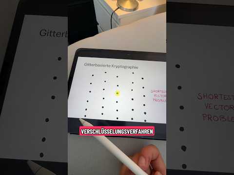 Gitterbasierte Kryptographie #informatik #mathe #mathematik #ninailenna #quantum