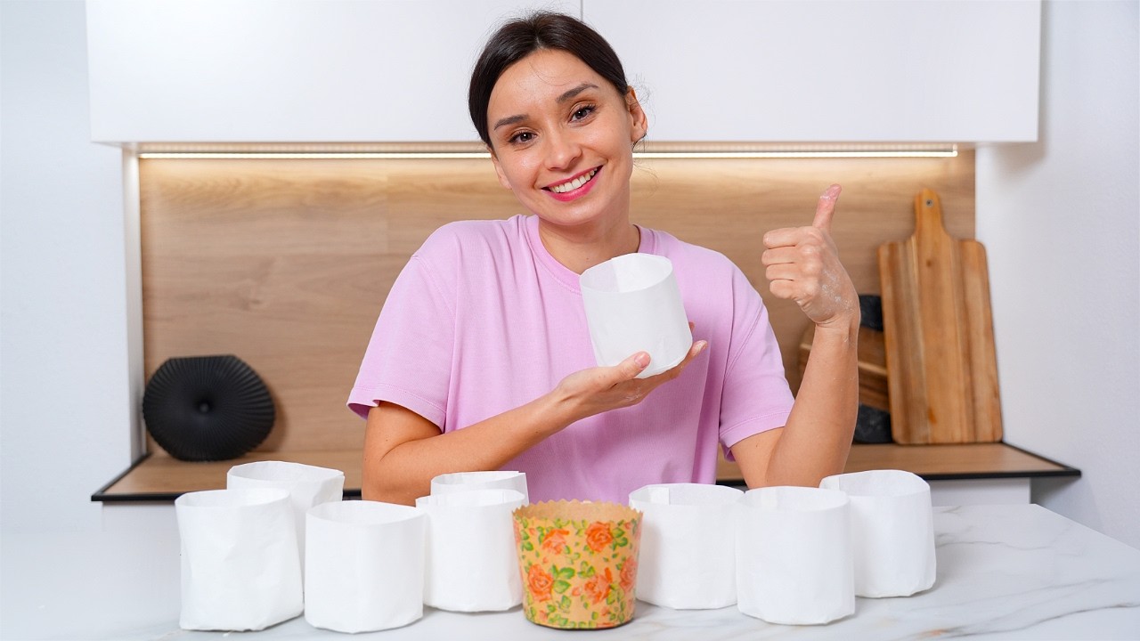 Как за 5 минут сделать пасхальные формы! Бумажные формы на Пасху своими руками