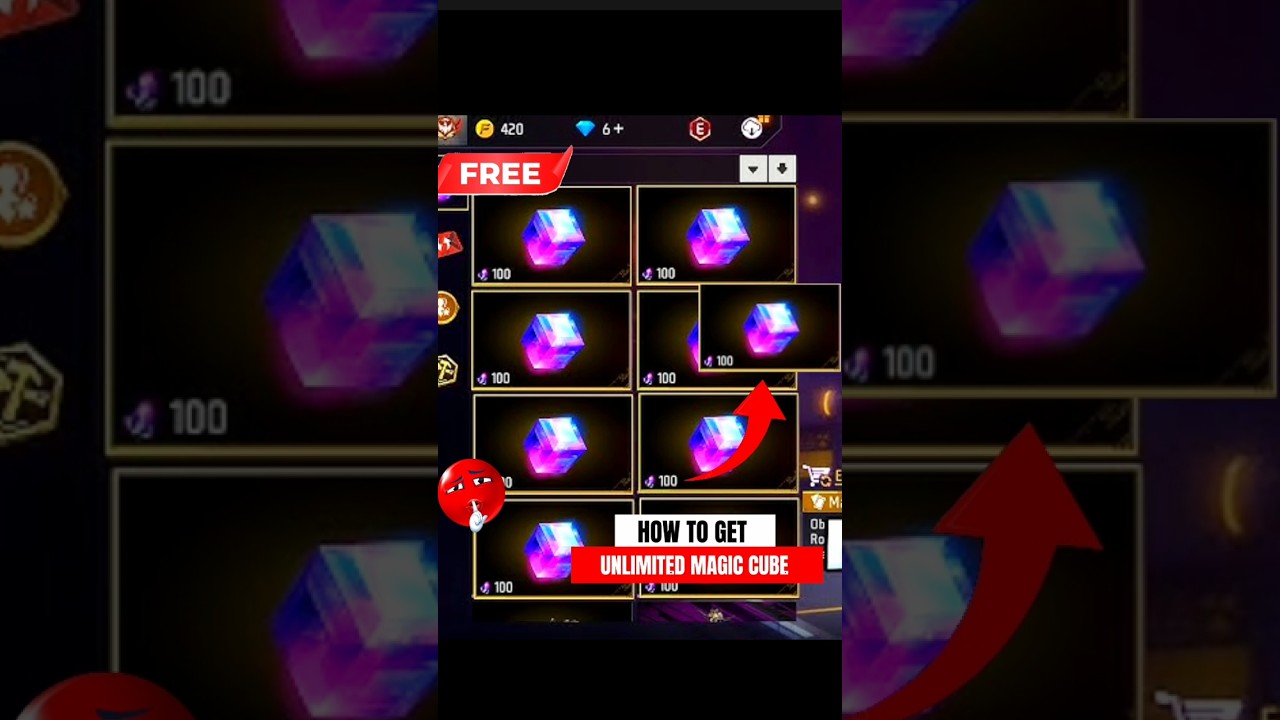 Free Fire: Unlimited Magic Cubes Guide 🎯