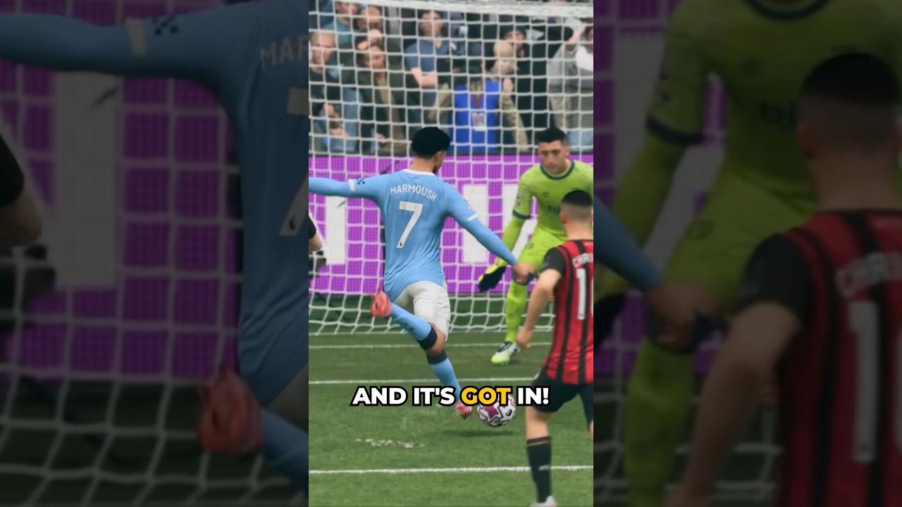 Stunning Counterattack Goal by Marmoush! | Manchester City vs Bournemouth ⚽