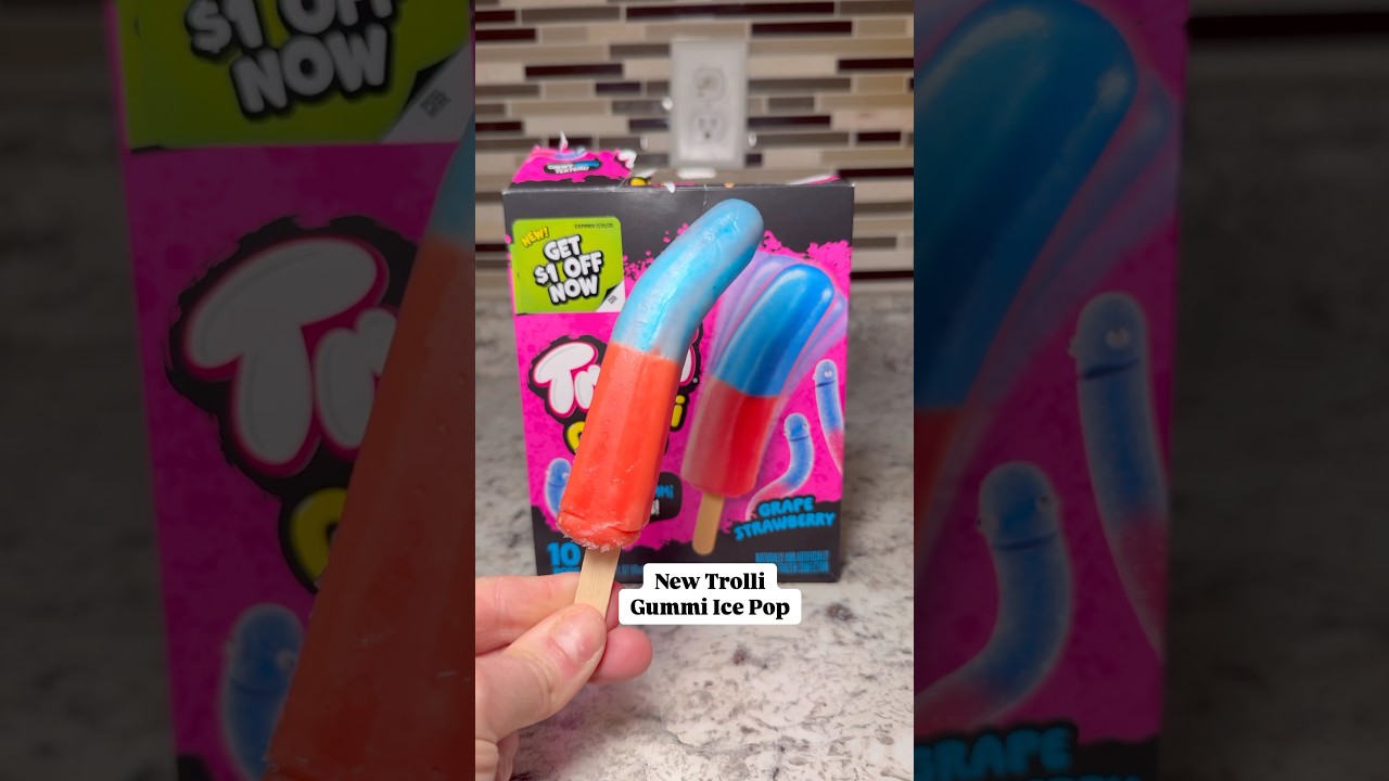 Discover the New Trolli Gummi Ice Pop – The Coolest Gummy Treat! ❄️