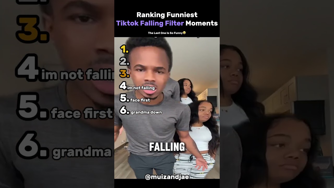 Top TikTok Falling Filter Fails π