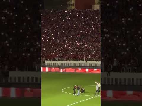 Présentation officielle de #Ziyech avant le match #Wydad de Casablanca-Ittihad de Tanger