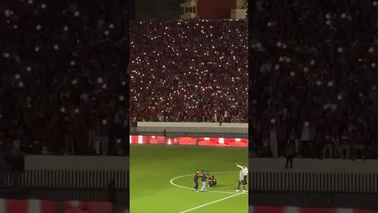 Ziyech Officially Introduced Before Casablanca vs. Tanger Match ⚽