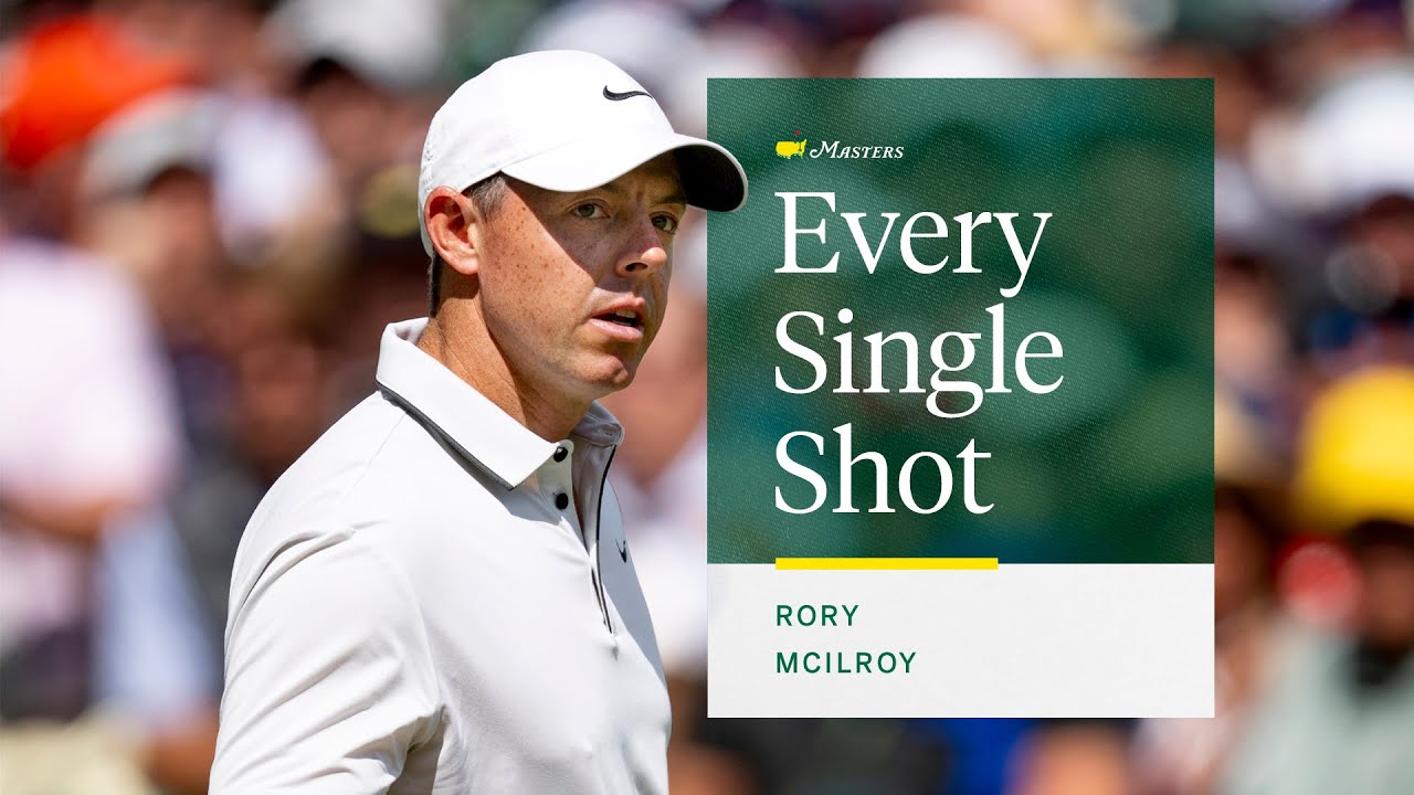 Rory McIlroy's 3rd Round Shots at the 2025 Masters ⛳