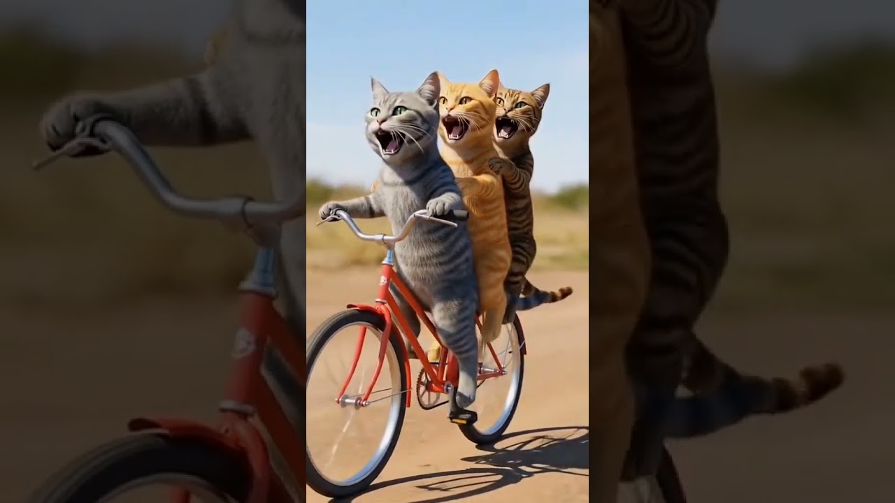 Adorable Kitten Cuteness in a Fun Cartoon Style! 🐱