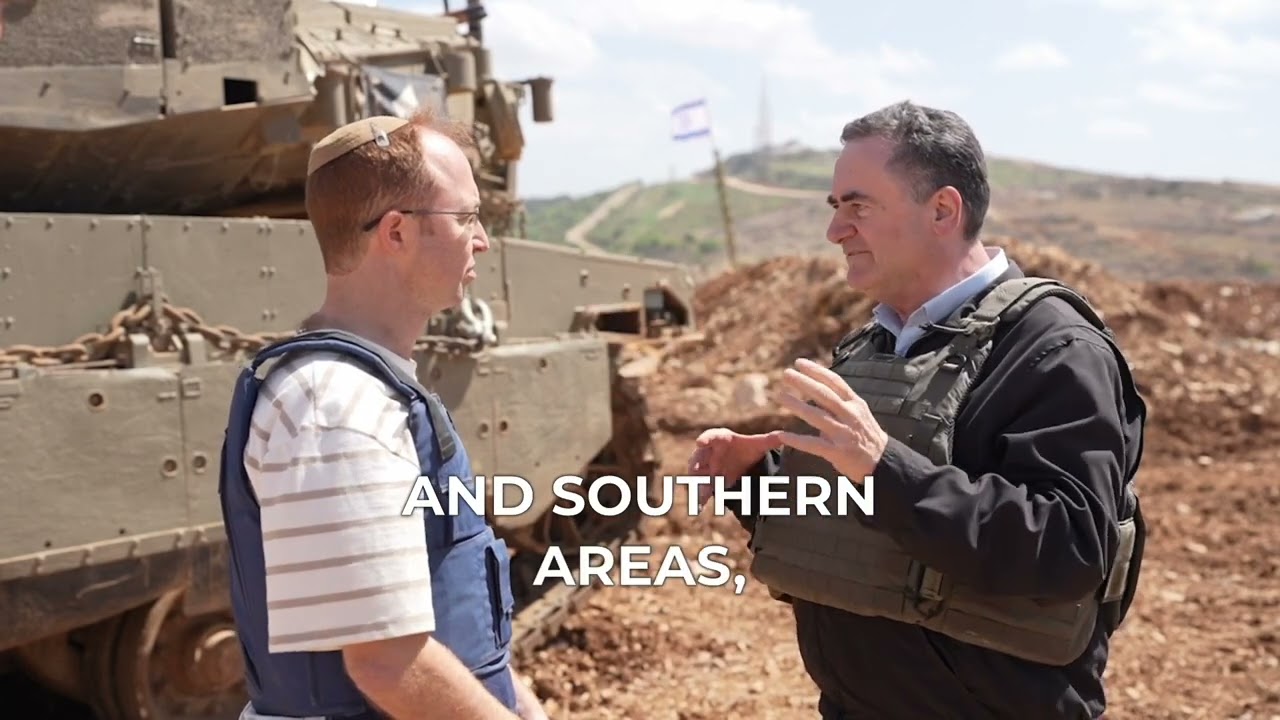 Israel Katz Discusses Security Challenges in Southern Lebanon with The Jerusalem Post