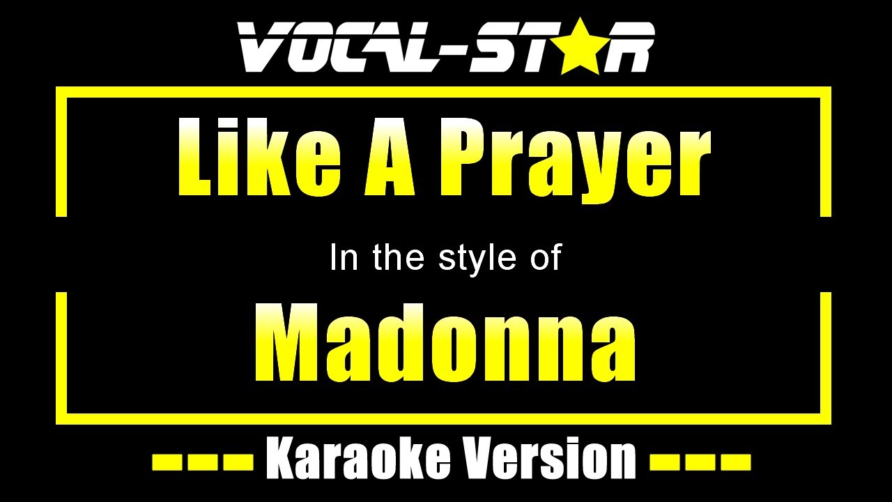 Madonna - Like A Prayer | HD Karaoke with Lyrics