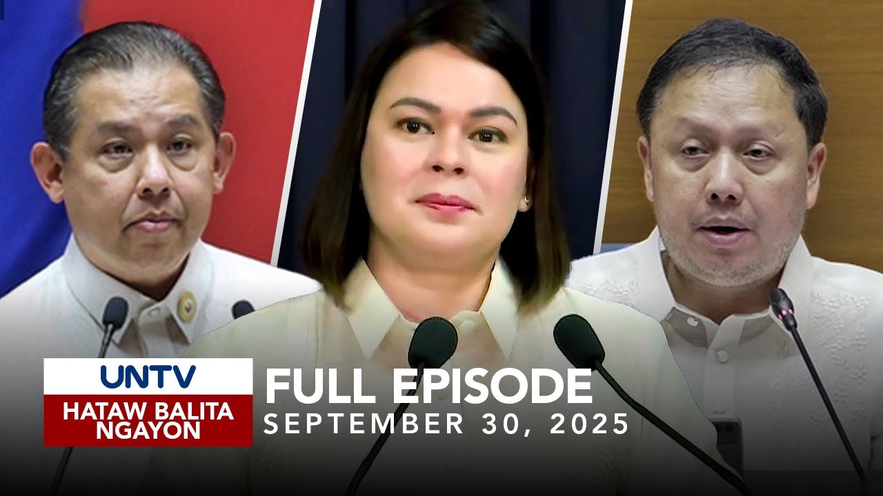 UNTV: Hataw Balita Ngayon | Sept 30, 2025