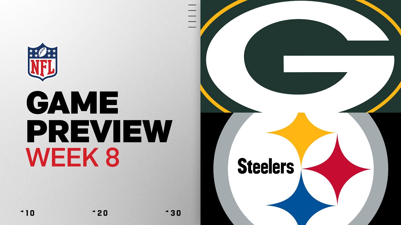 Green Bay Packers vs. Pittsburgh Steelers Week 8 Preview 🏈