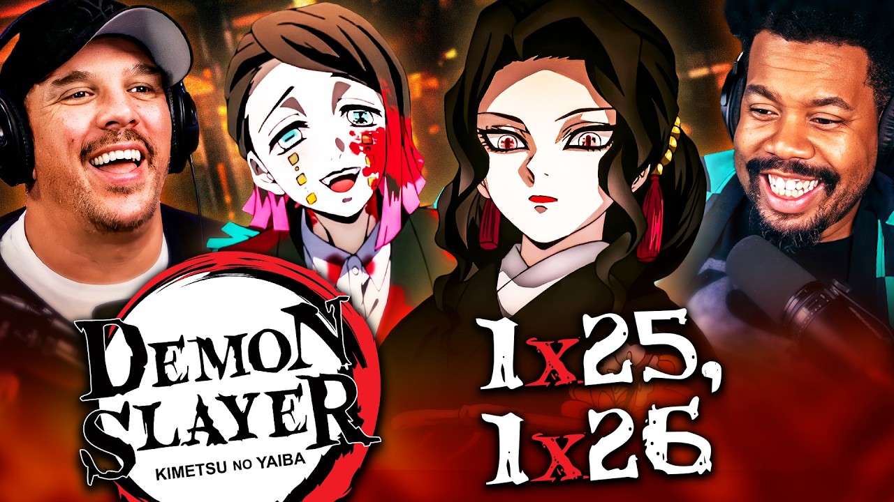First Time Watching Demon Slayer Season 1 Finale! 🔥 | Epic Reaction to Episodes 25 & 26
