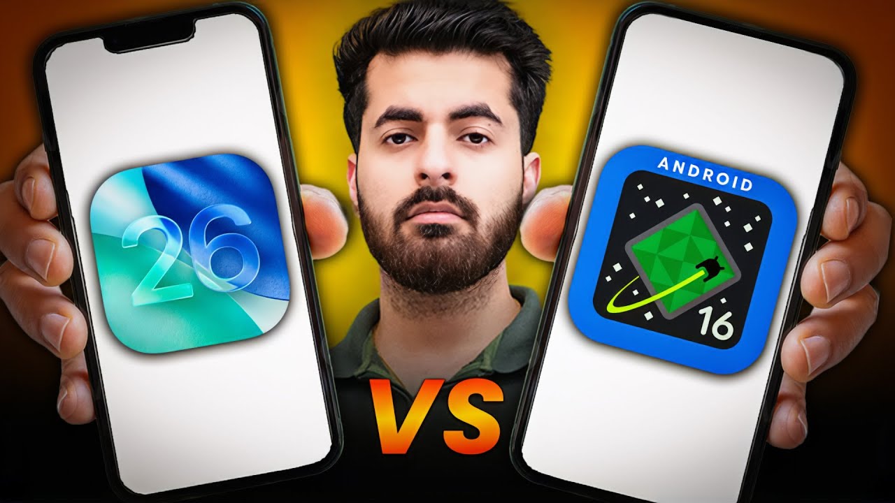 Android 16 vs iOS 26: Who Wins? 🔥
