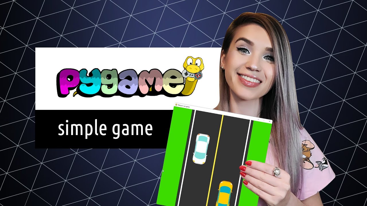 Create a Simple Pygame Car Game for Beginners 🚗