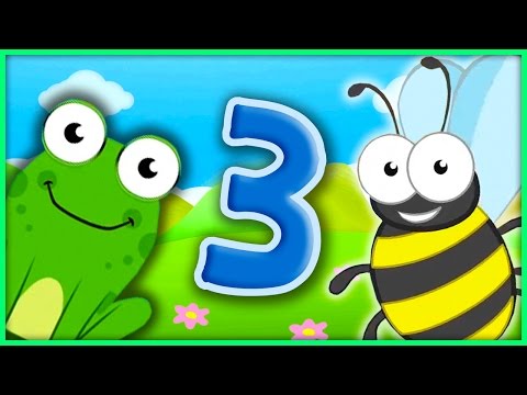 The Number 3 | Number Songs By BubblePopBox | Learn The Number Three