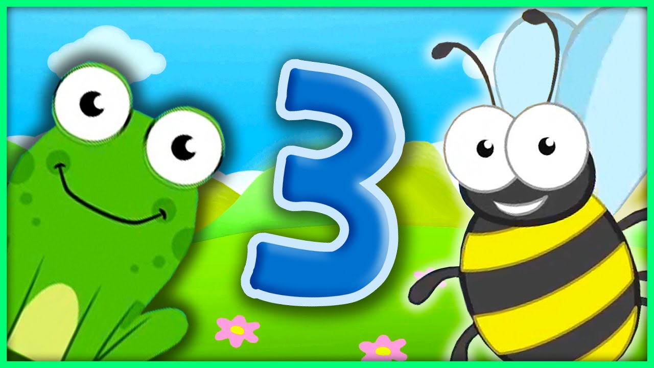 Learn the Number 3 with Fun Songs for Kids 🎶 | BubblePopBox