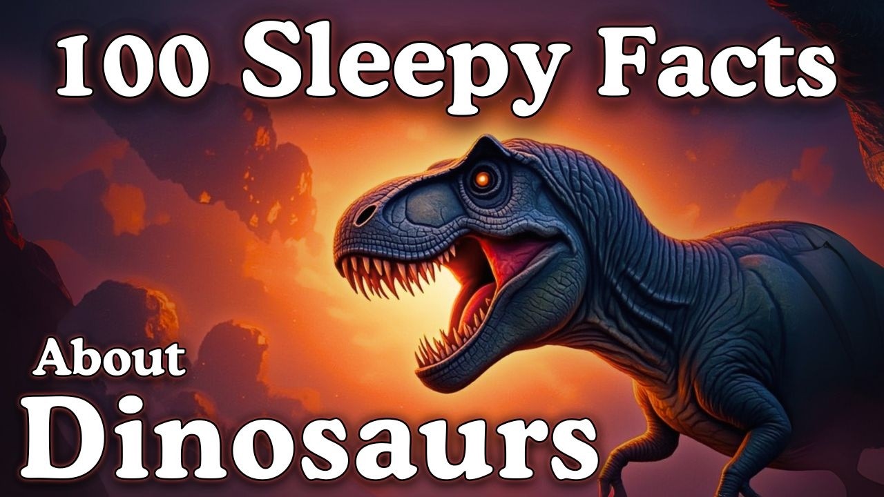 Relaxing Dinosaur Facts to Help You Sleep π¦