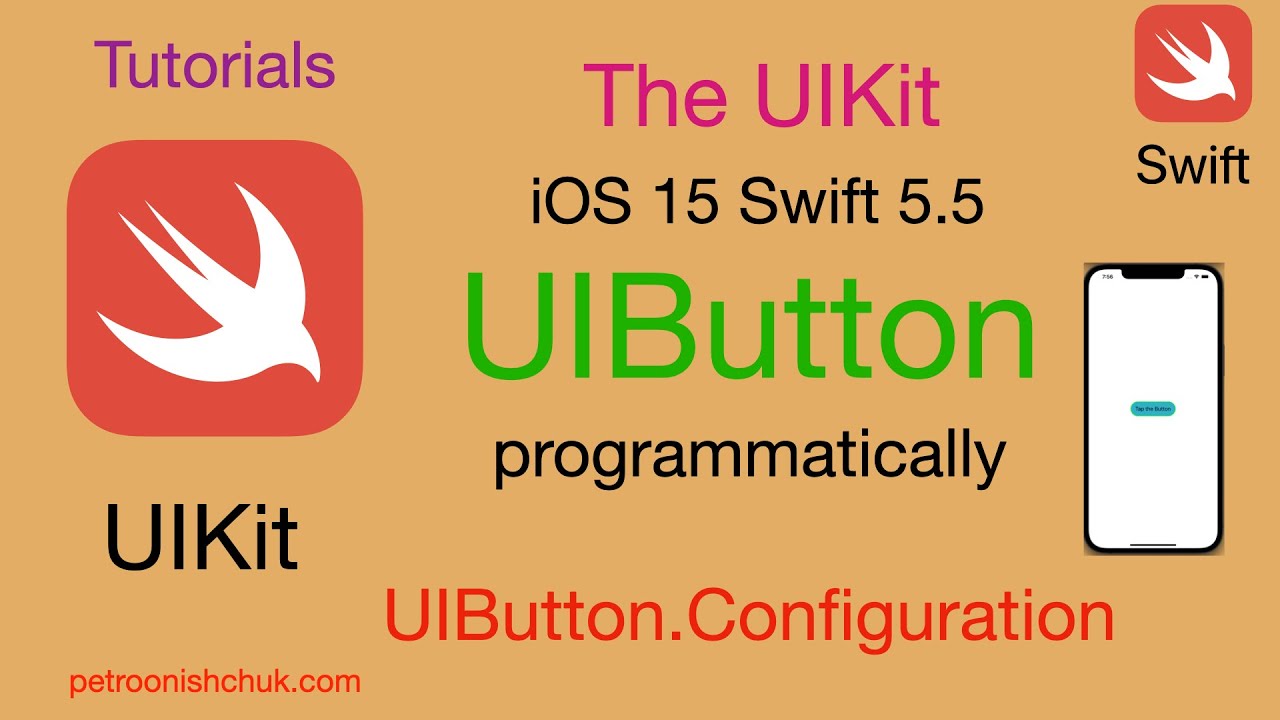 UIButton Programmatically & Configuration in UIKit