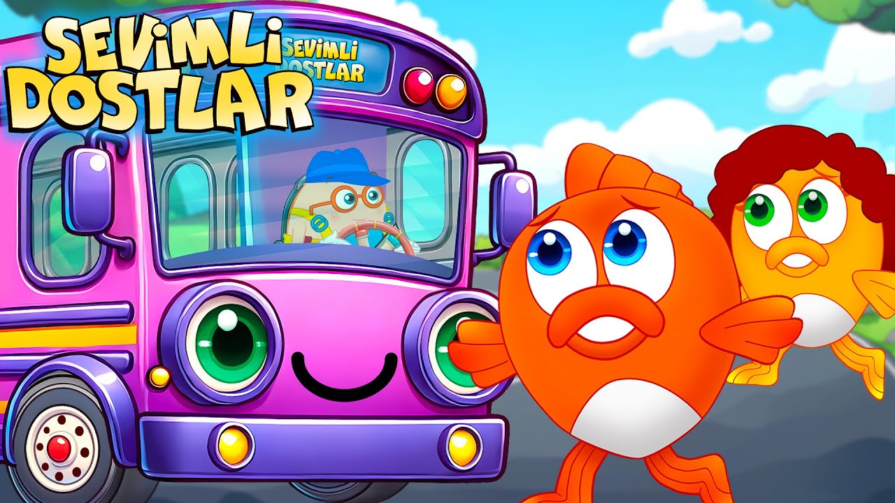 Otobüs Tekerleği Dönüyor 🚌 Sevimli Çocuk Şarkısı