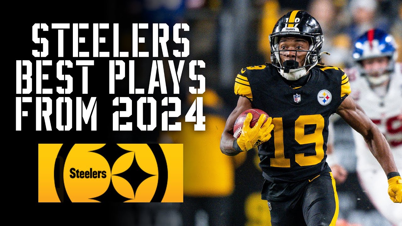 Top Steelers Highlights from the 2024 Season 🏈 | NFL33 Showcase
