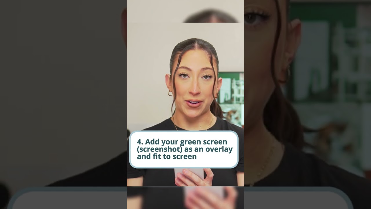 Add Green Screen Effect Post-Recording in Capcut 🎬
