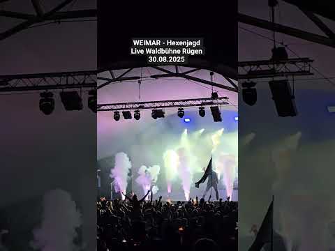 Weimar - Hexenjagd Live Waldbühne Rügen 30.08.25 #live #konzert #rügen #waldbühne #weimar #Hexenjagd