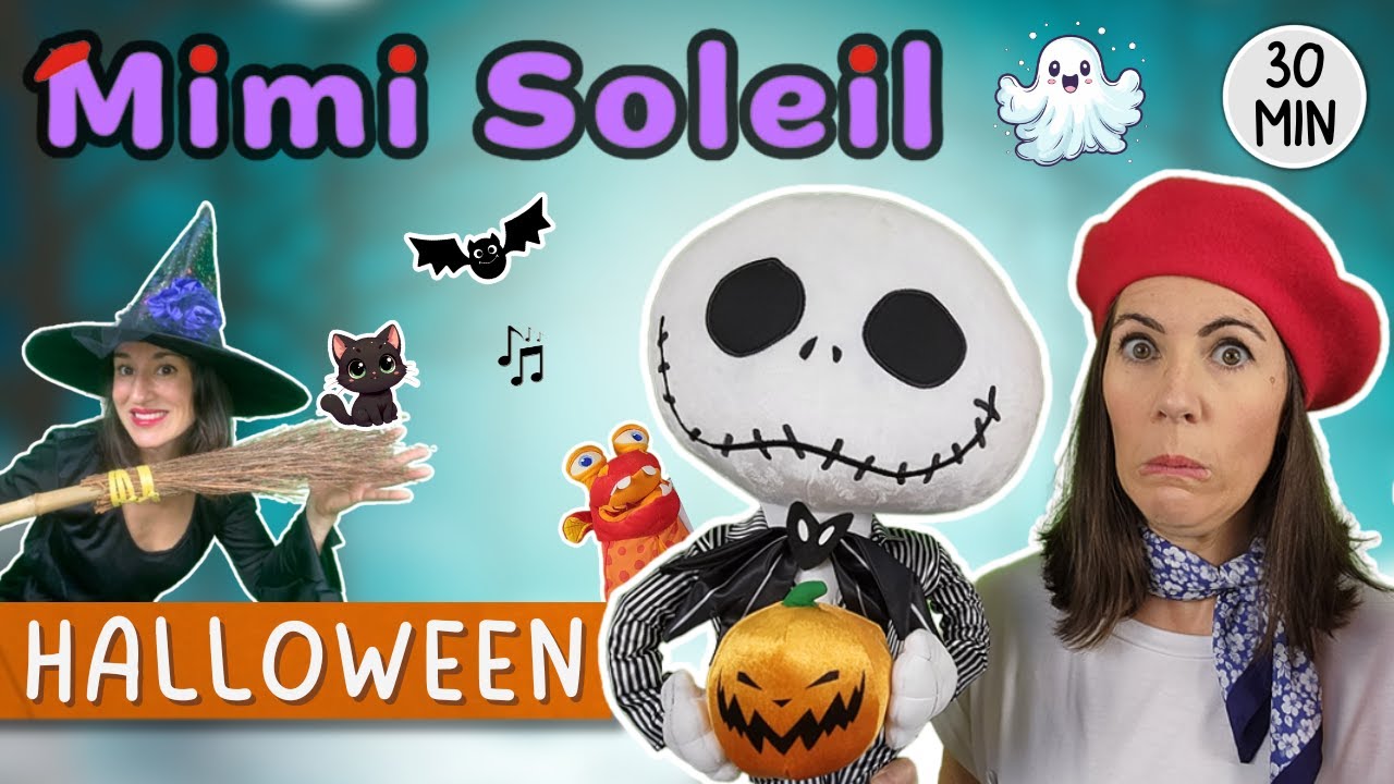 🎃 Joyeux Halloween : Chanson et Danse pour Enfants avec Citrouille, Fantôme & Sorcière