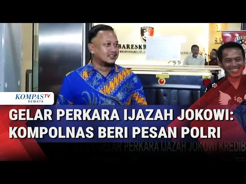 Gelar Perkara Ijazah Jokowi Tunggu Kesimpulan, Kompolnas Sampaikan Pesan Ini ke Polri