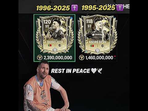 Diogo Jota & André Silva 💔✝️ #fifa #fifamobile #eafcmobile25 #eafcmobile #eafc25