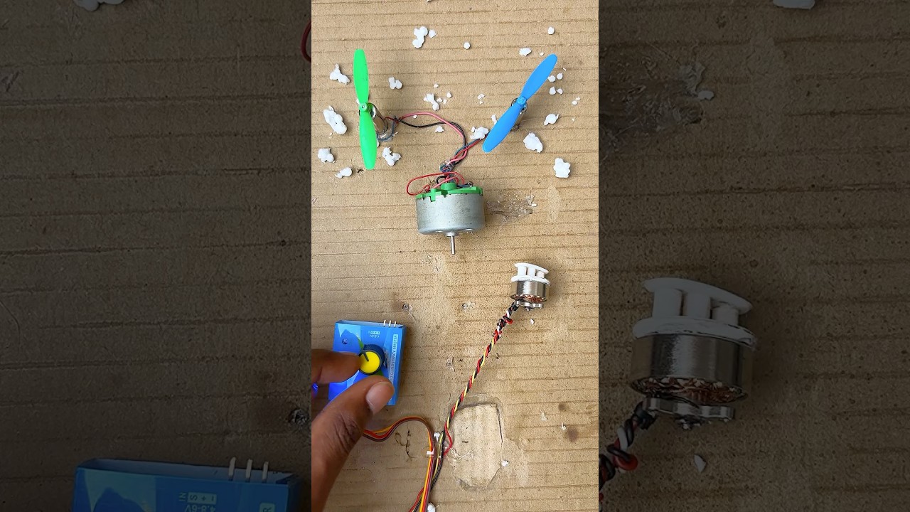 How to Generate Power Using a Small BLDC Motor β‘