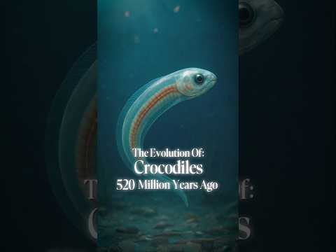 The Evolution Of Crocodiles 🐊