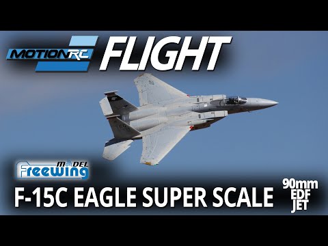 Freewing F-15C 90mm EDF Jet -  Flight Review - Motion RC