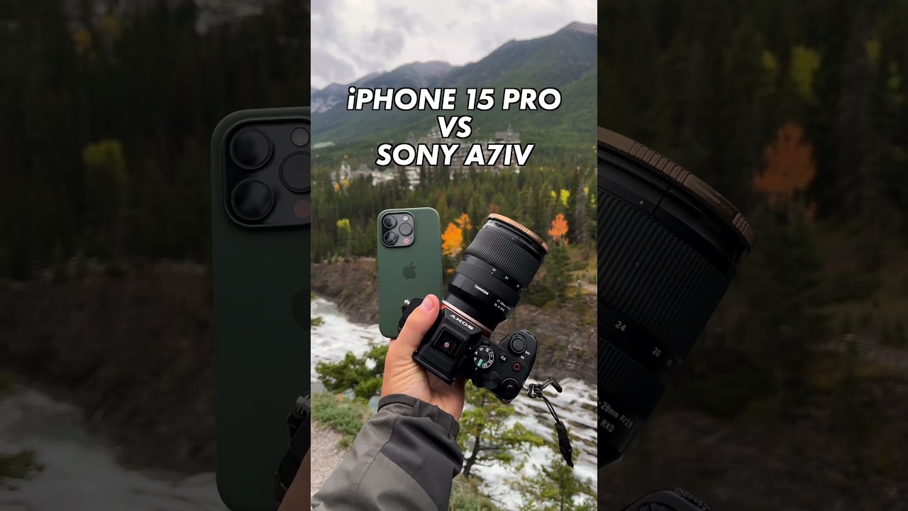 iPhone 15 Pro Vs Sony A7IV