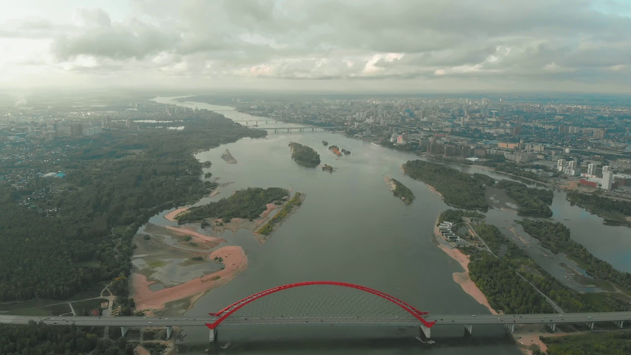 Бугринский мост 4K с Mavic Air 🚁