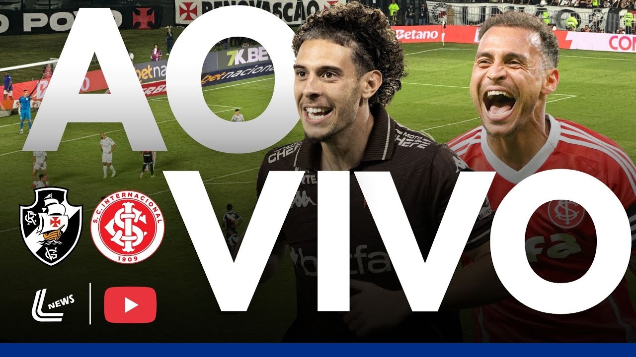 VASCO x Internacional Ao Vivo de São Januário ⚽