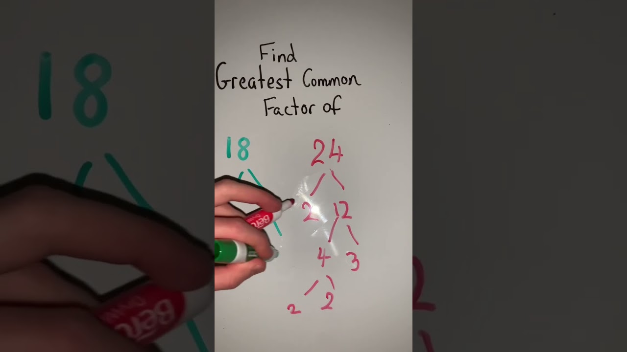 How to Find the Highest Common Factor (HCF) 🔍