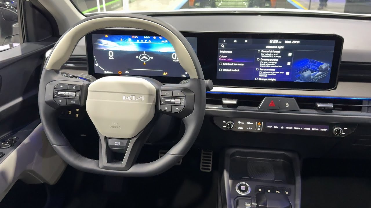 New KIA STONIC 2026 Europe - AMBIENT lights, DIGITAL COCKPIT views & LED lights