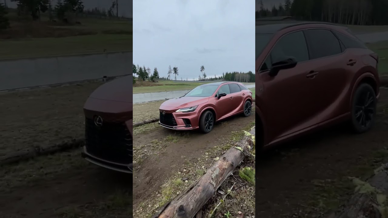 Off-Road Demo 2023 Lexus RX 500h F-Sport on Everyman Driver #NWAPAMudfest