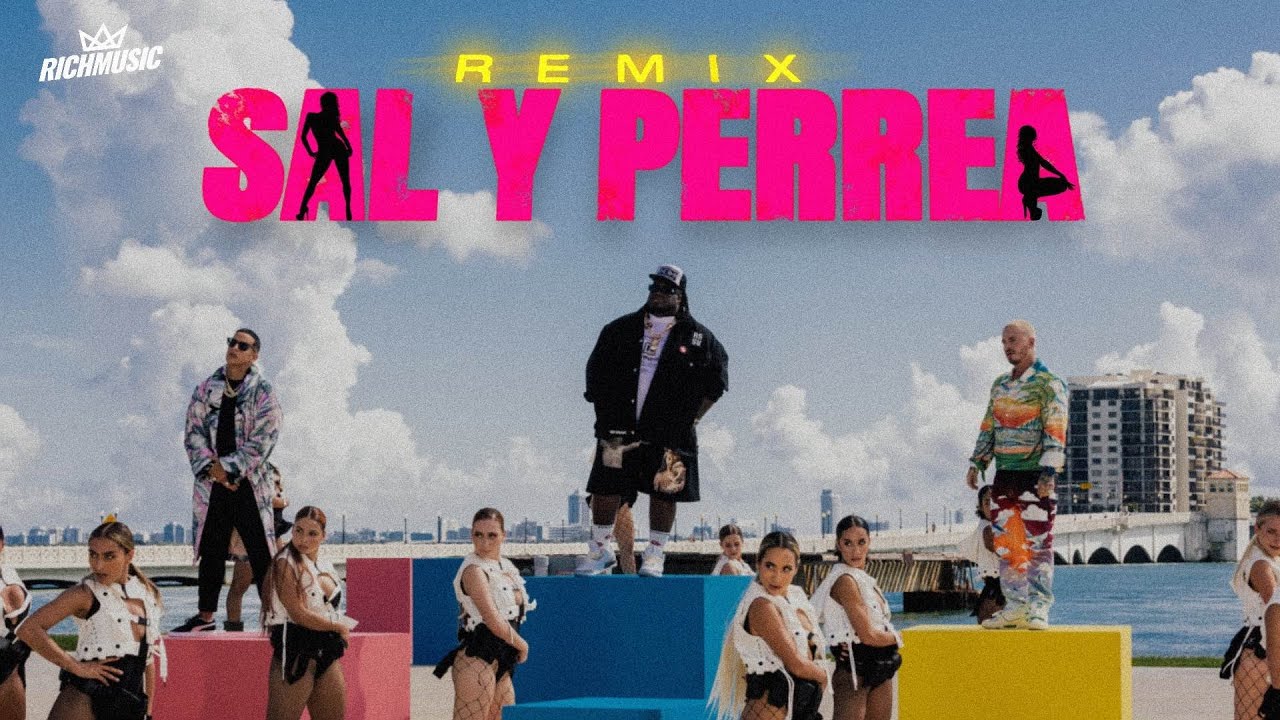 Sech, Daddy Yankee & J Balvin - Sal y Perrea Remix 🎶