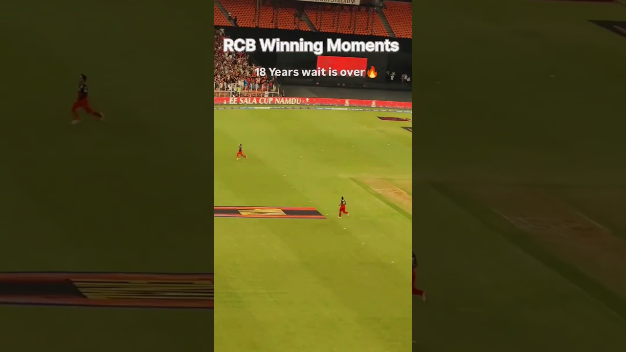 RCB Celebrates Victory 🏆 IPL 2025