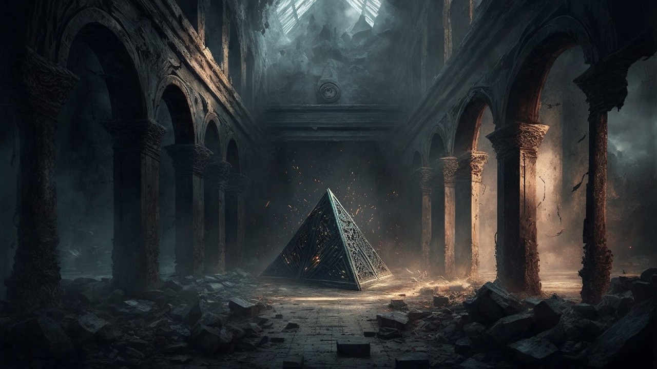 4-Hour Ambient Dungeon Music 🎶 - Explore the Dark Pyramid's Mysteries