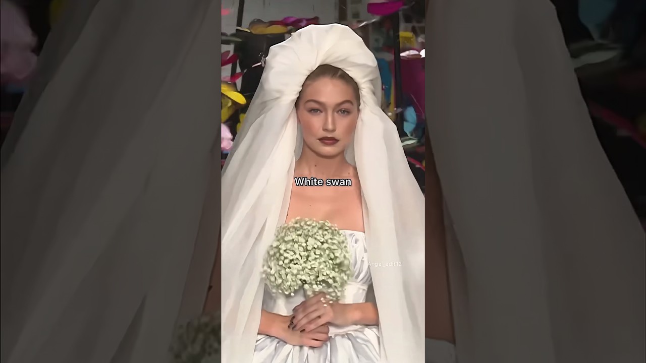 Hadid Sisters as White & Black Swans ✨