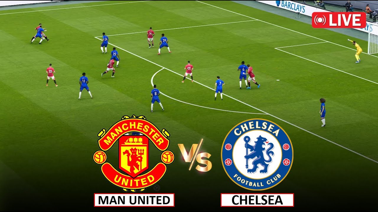 ⚽ Live Now: Chelsea vs Manchester United | EPL 2025/26 Full Match on PES 21