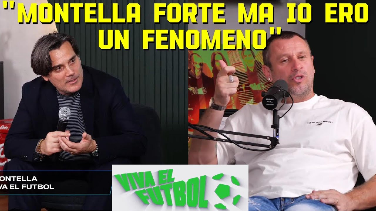 Montella e Adani criticano Cassano per la sua presunzione, celebrando il calcio