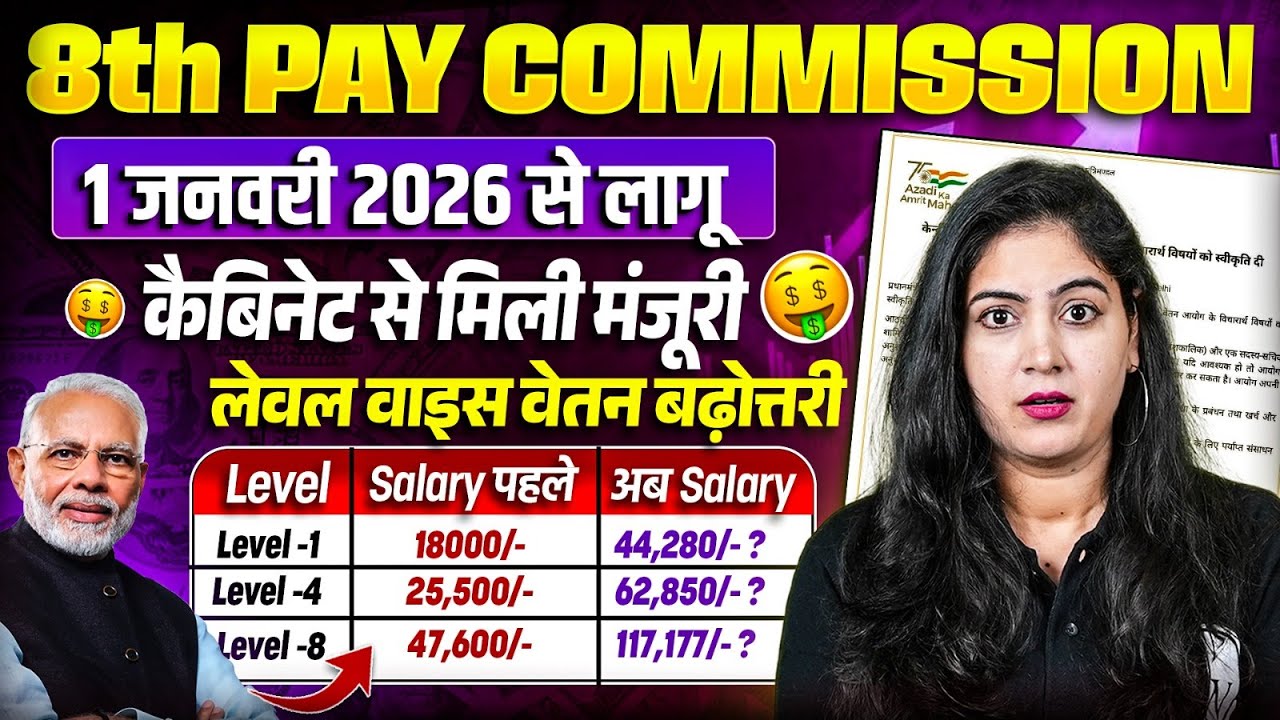 8th Pay Commission: New Pay Structure from January 2026 🚀