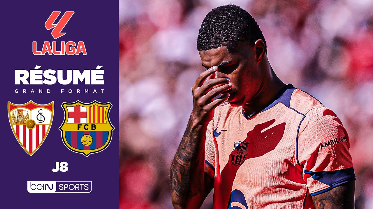 Barcelone Subit une Défaite Éclatante à Séville : 4-1 ! ⚽