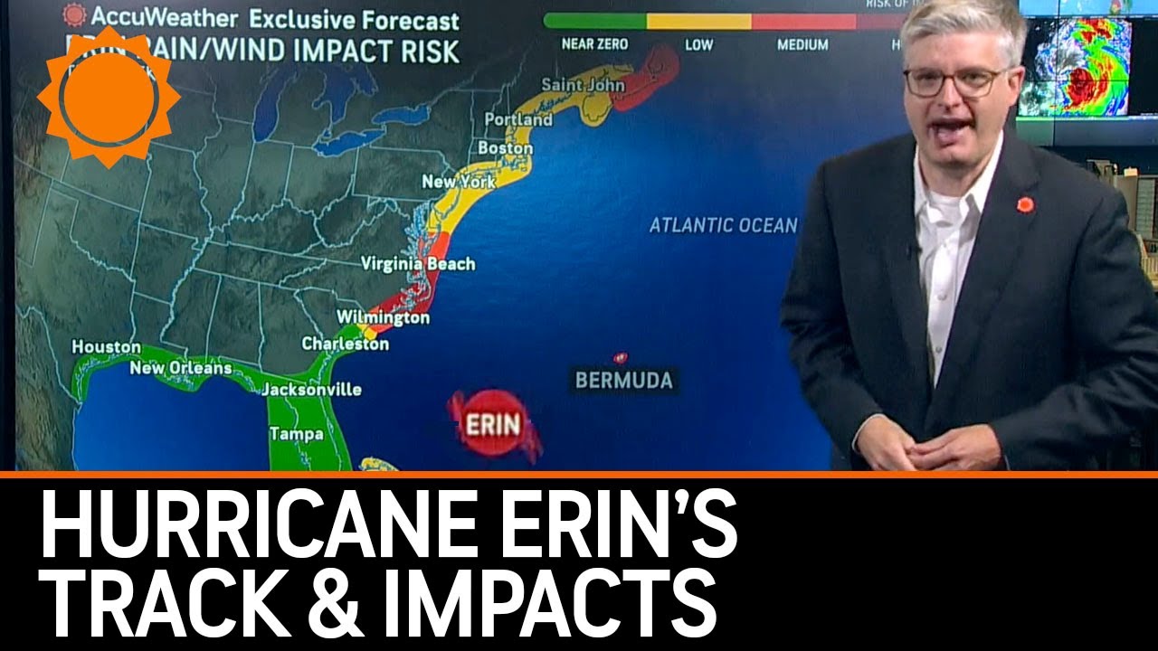 Hurricane Erin Threatens Entire East Coast: Prepare for Coastal Impact π
