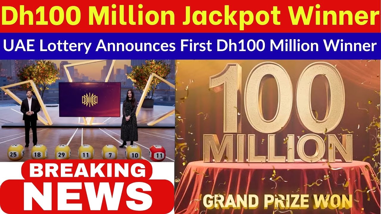 UAE Lottery Celebrates Historic First Dh100 Million Jackpot Winner 🎉