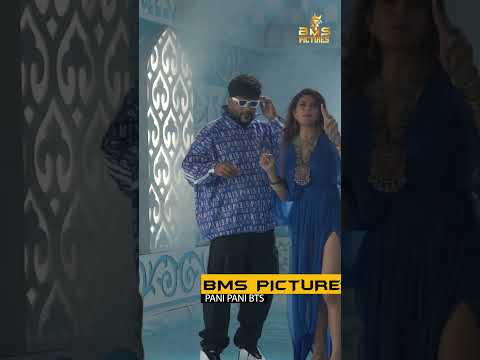 Badshah - Paani Paani | Jacqueline Fernandez BTS #shorts  #short #youtubeshorts