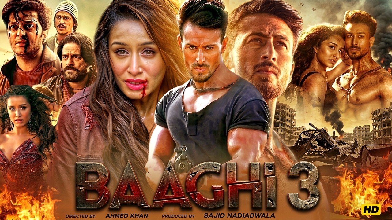 Baaghi 3 Full Hindi Movie | Action with Tiger Shroff & Cast